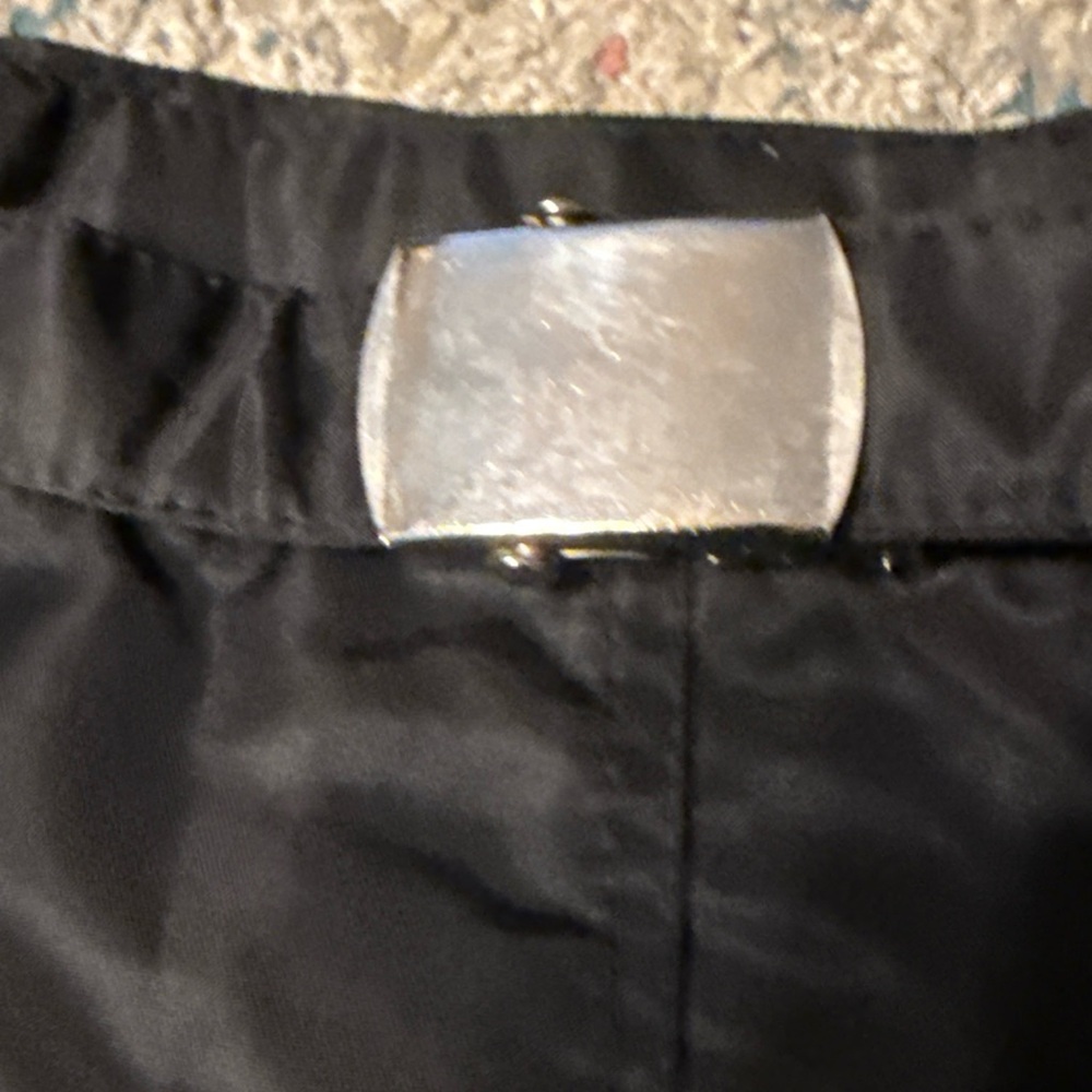 Vintage Moda International 1980s Cropped Nylon Parachute Jacket & Mini Skirt Set - Picture 8 of 12